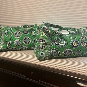 Vera Bradley Duffel Set